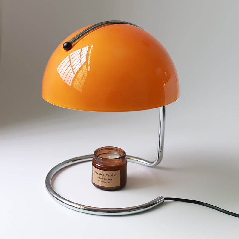 Bauhaus Glass Table Lamp front view