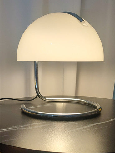 Bauhaus Glass Table Lamp angled view