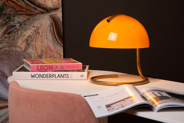 Bauhaus Glass Table Lamp dimension diagram
