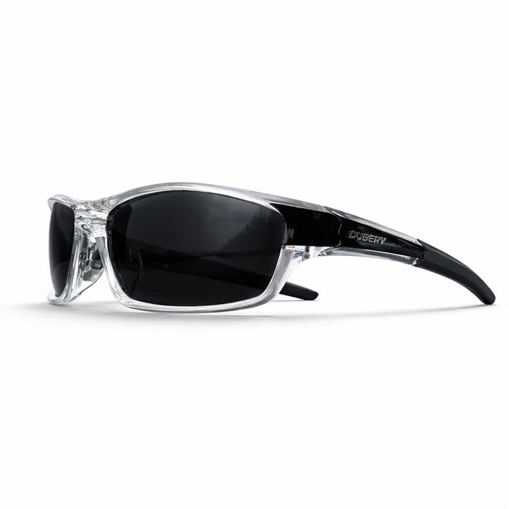Black Square Polarized Fishing Sunglasses front view