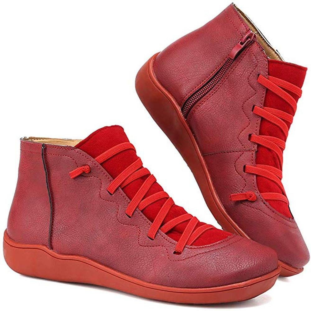Breathable Slip-Resistant Ankle Boots side view
