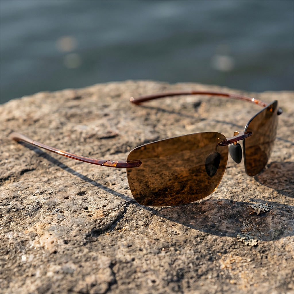 Rimless Featherlight Polarized Sunglasses