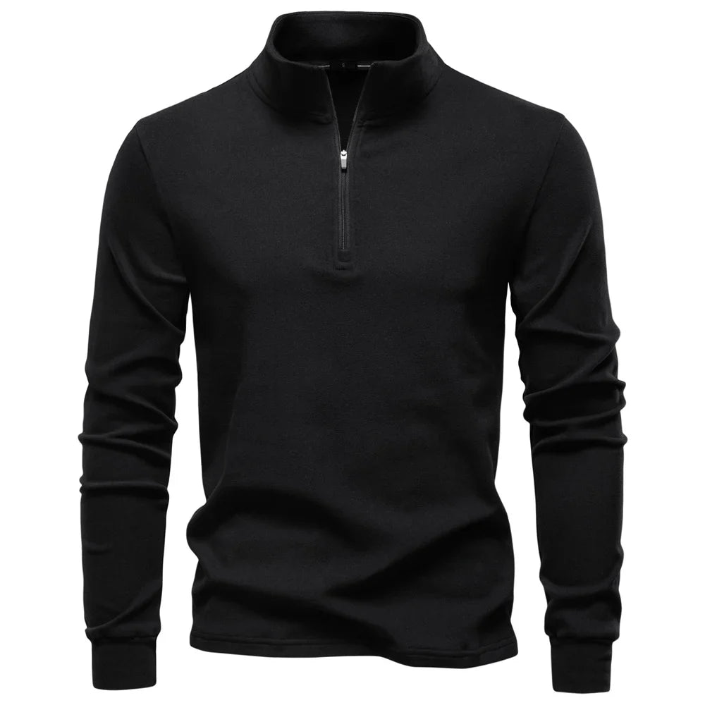Brushed Fleece Quarter-Zip Sweatshirt alternate view 7