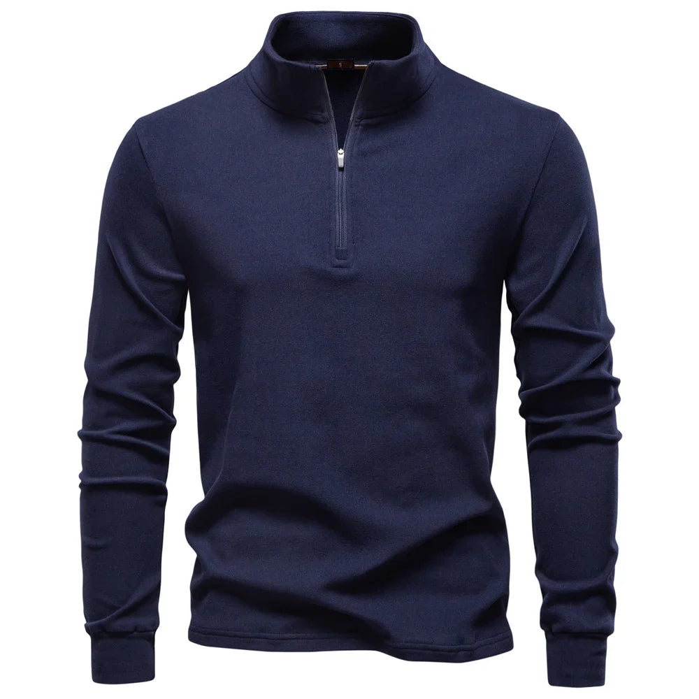 Brushed Fleece Quarter-Zip Sweatshirt alternate view 8