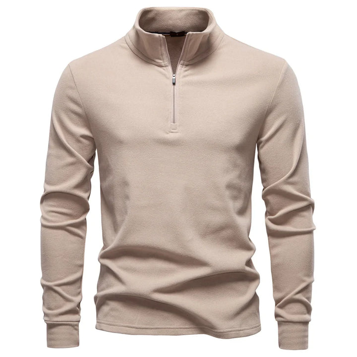 Brushed Fleece Quarter-Zip Sweatshirt alternate view 9