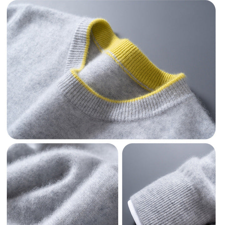 Cashmere Crewneck Sweater detail view 7
