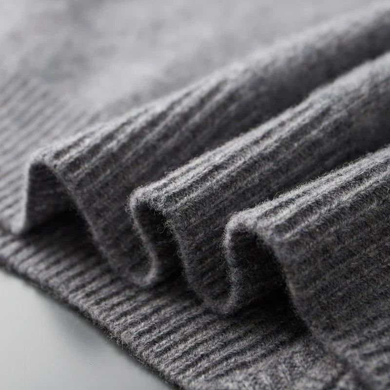 Cashmere Zip-Front Cardigan product view 13