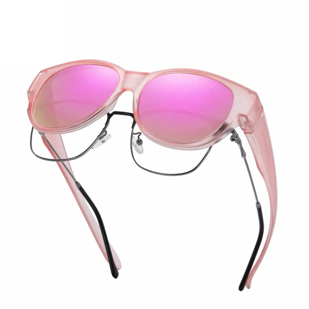Cat-Eye Clip-On Sunglasses packaging
