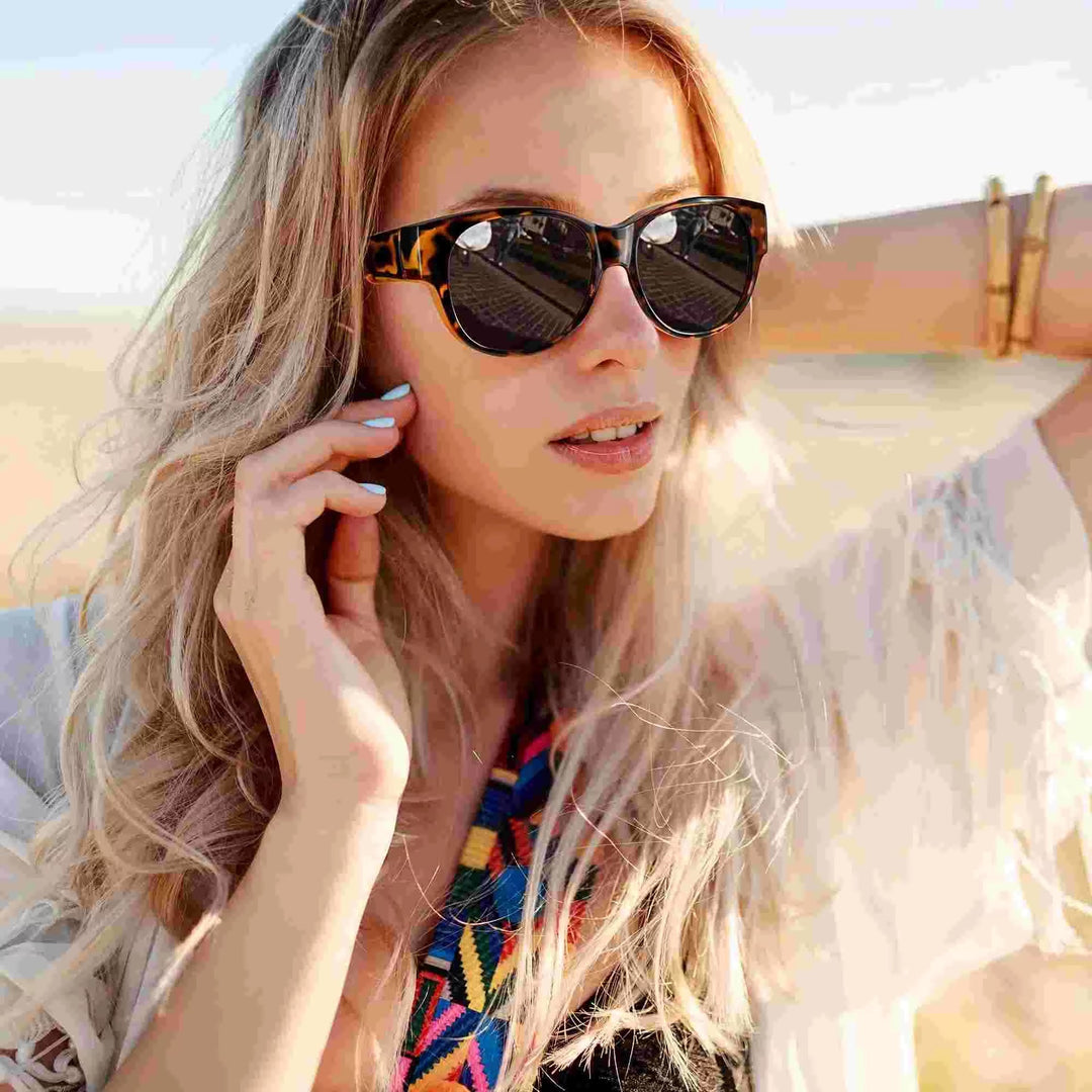 Cat-Eye Clip-On Sunglasses lifestyle
