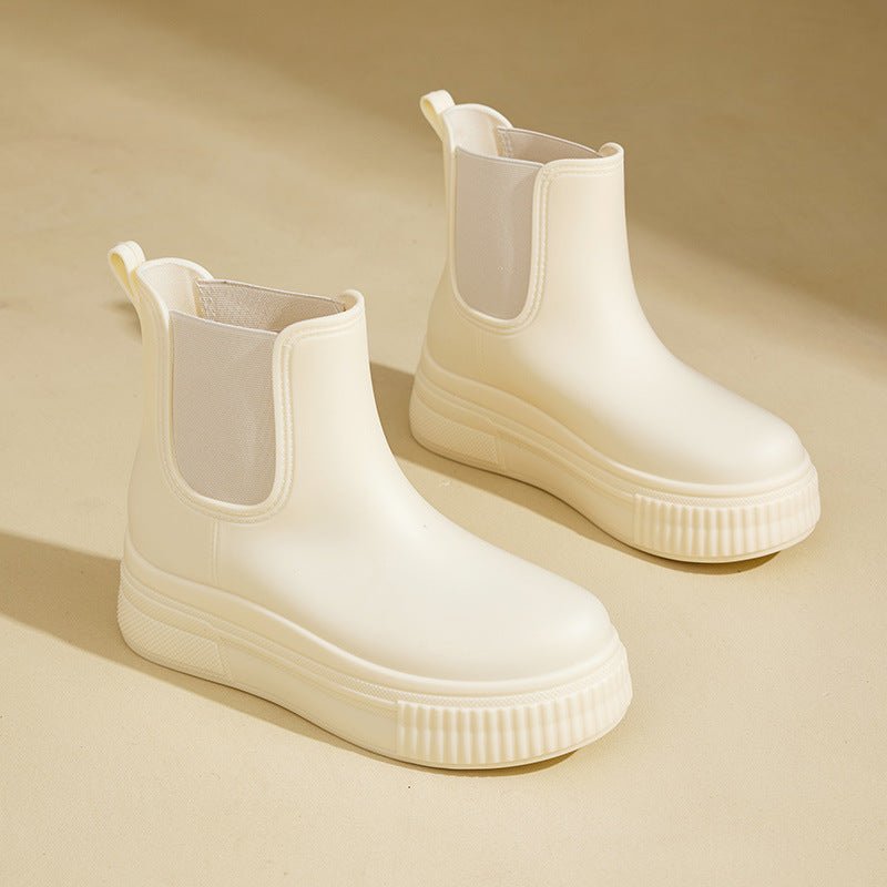 Chunky-Sole Chelsea Rain Boots alternate view 2