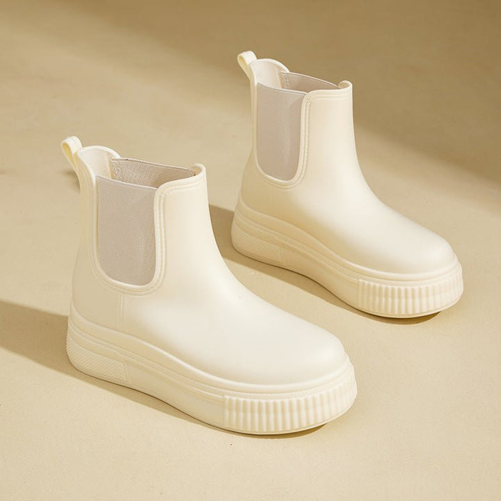 Chunky-Sole Chelsea Rain Boots alternate view 2