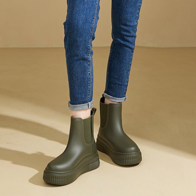 Chunky-Sole Chelsea Rain Boots alternate view 5