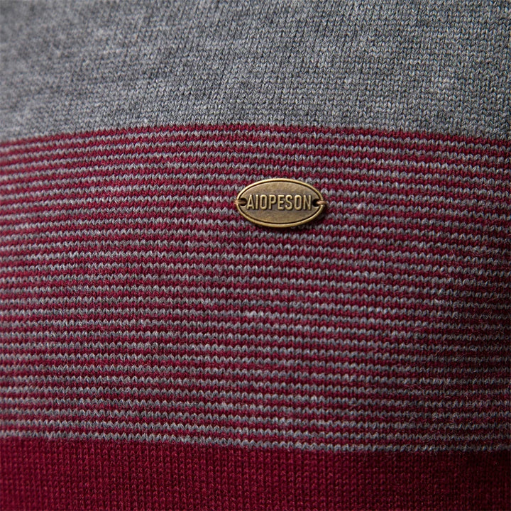 Color-Block Quarter-Zip Sweater alternate view 3