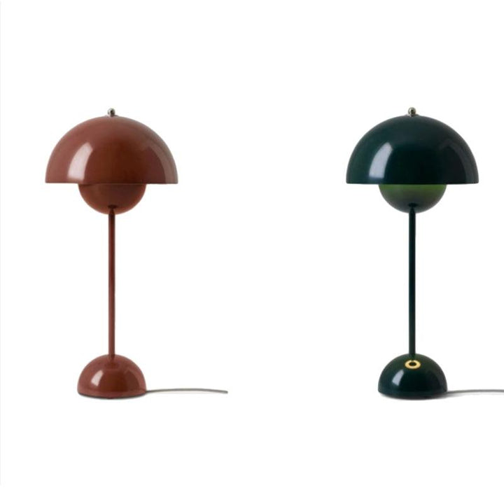 Color-Changing Mushroom Table Lamp color options