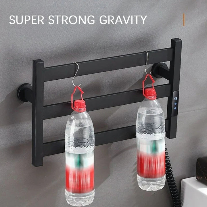 Heated towel rack load capacity detail