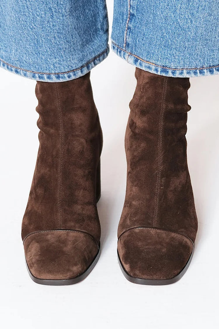 Contour-Fit Heeled Boots alternate view 2