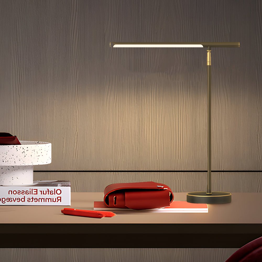 Copper Desk Lamp side view