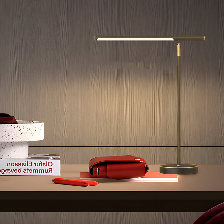 Copper Desk Lamp side view