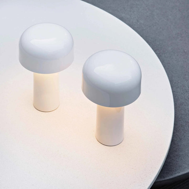 Cordless Rechargeable Mushroom Lamp lifestyle view