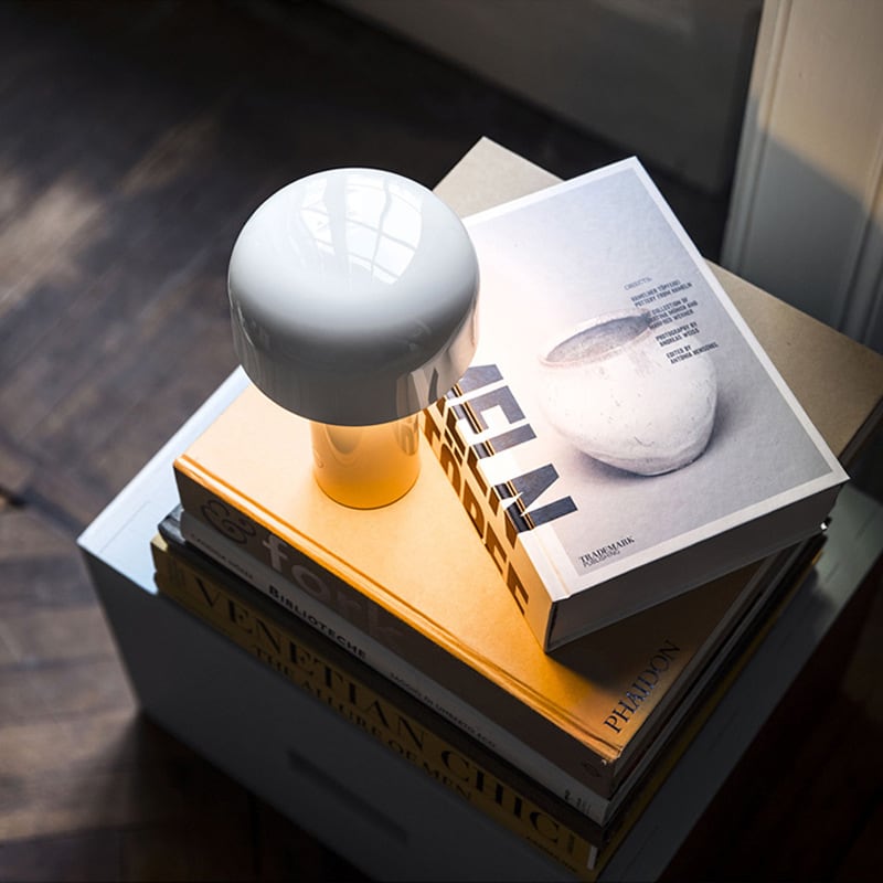 Cordless Rechargeable Mushroom Lamp outdoor lifestyle