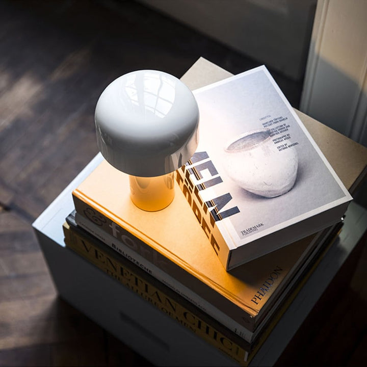 Cordless Rechargeable Mushroom Lamp outdoor lifestyle