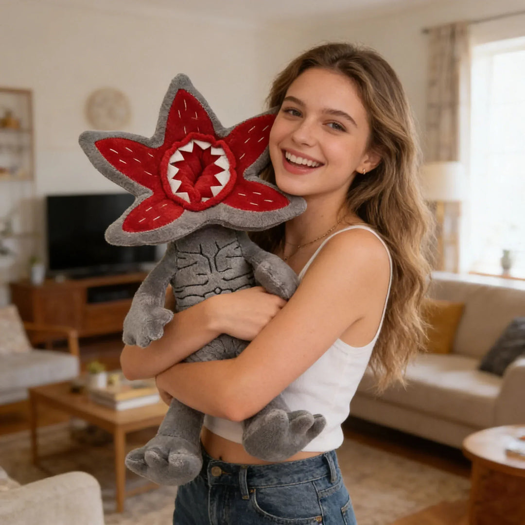 Gray Demogorgon Plush Toy - front view