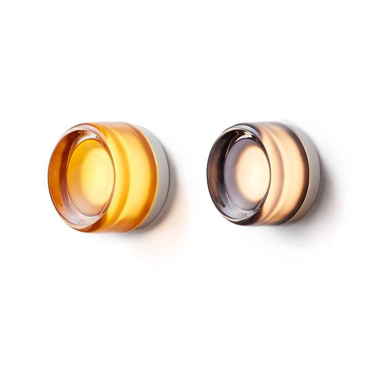 Dimpled Glass Wall Sconce dimension diagram