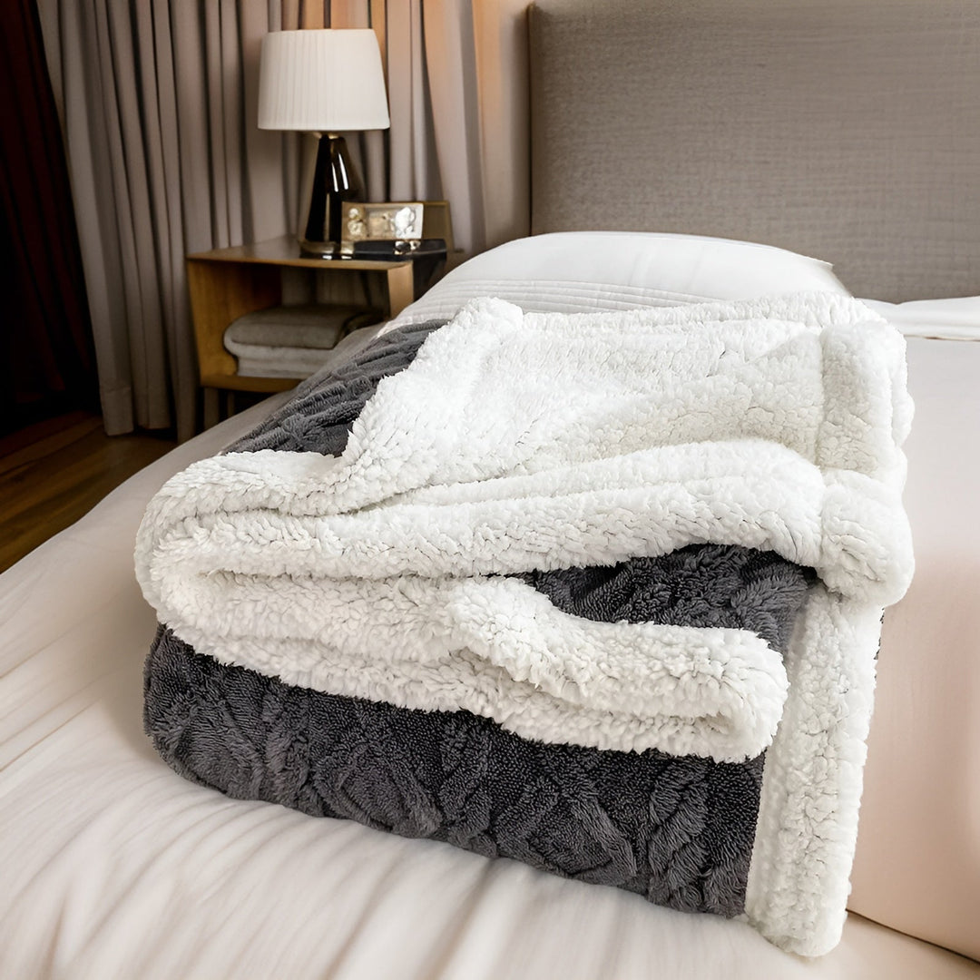 Double-Sided Fleece Blanket alternate view 10