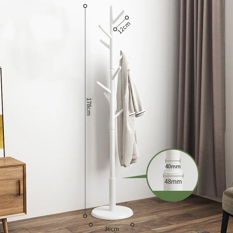 Wooden Freestanding Coat Rack