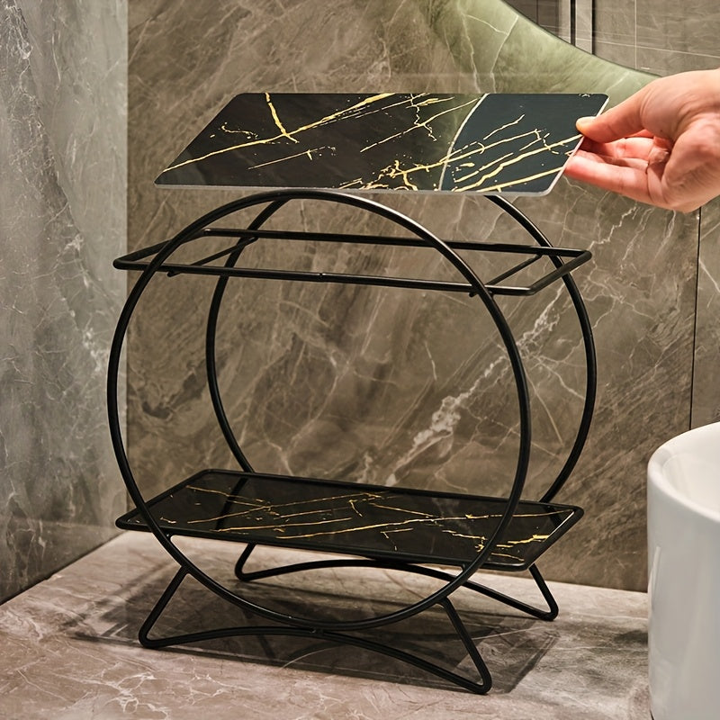 Cat Ear Metal Bathroom Organizer size dimensions