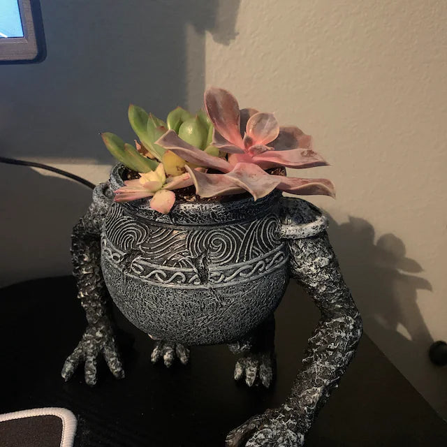 alexander plant pot Alexander Elden Ring Iron Fist Pot – Vhail