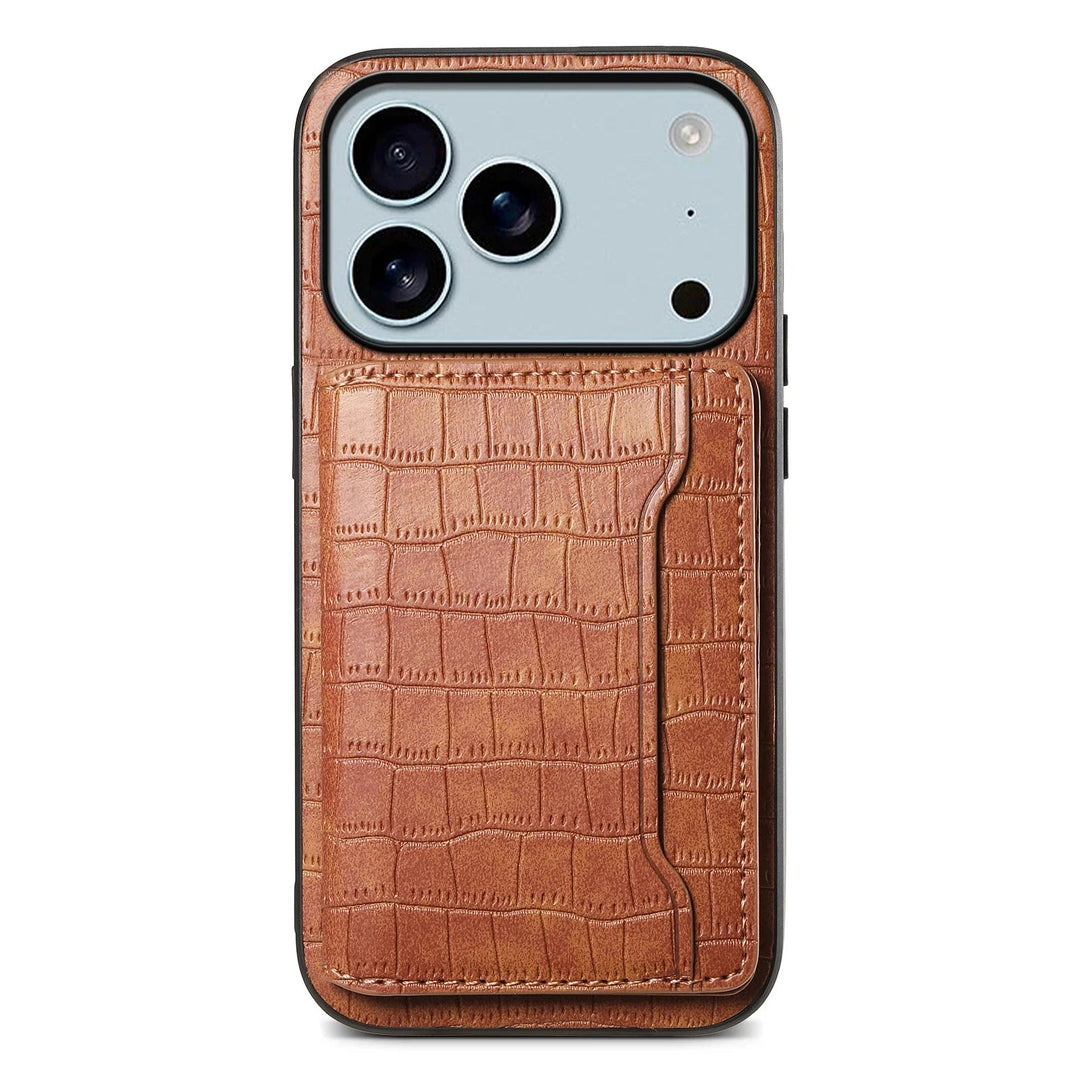 Snakeskin Leather Phone Case lifestyle