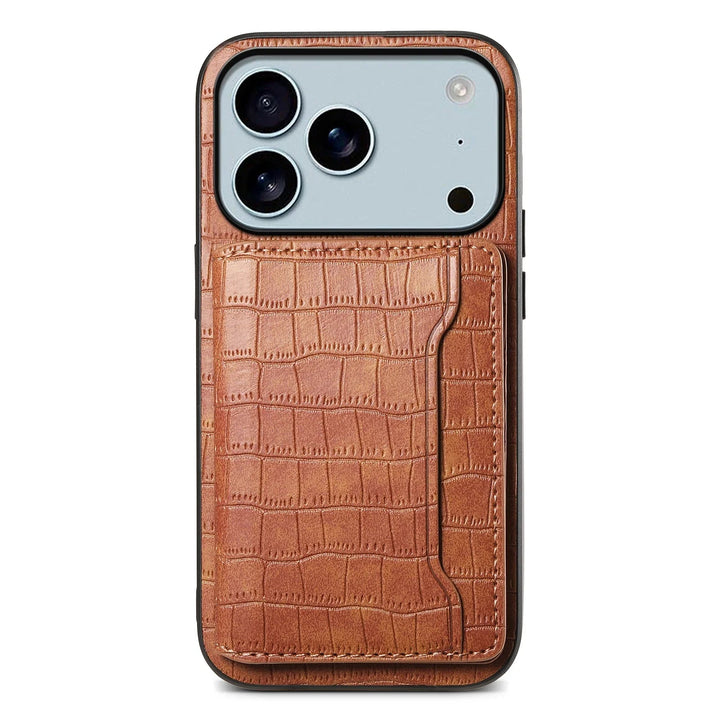 Snakeskin Leather Phone Case lifestyle