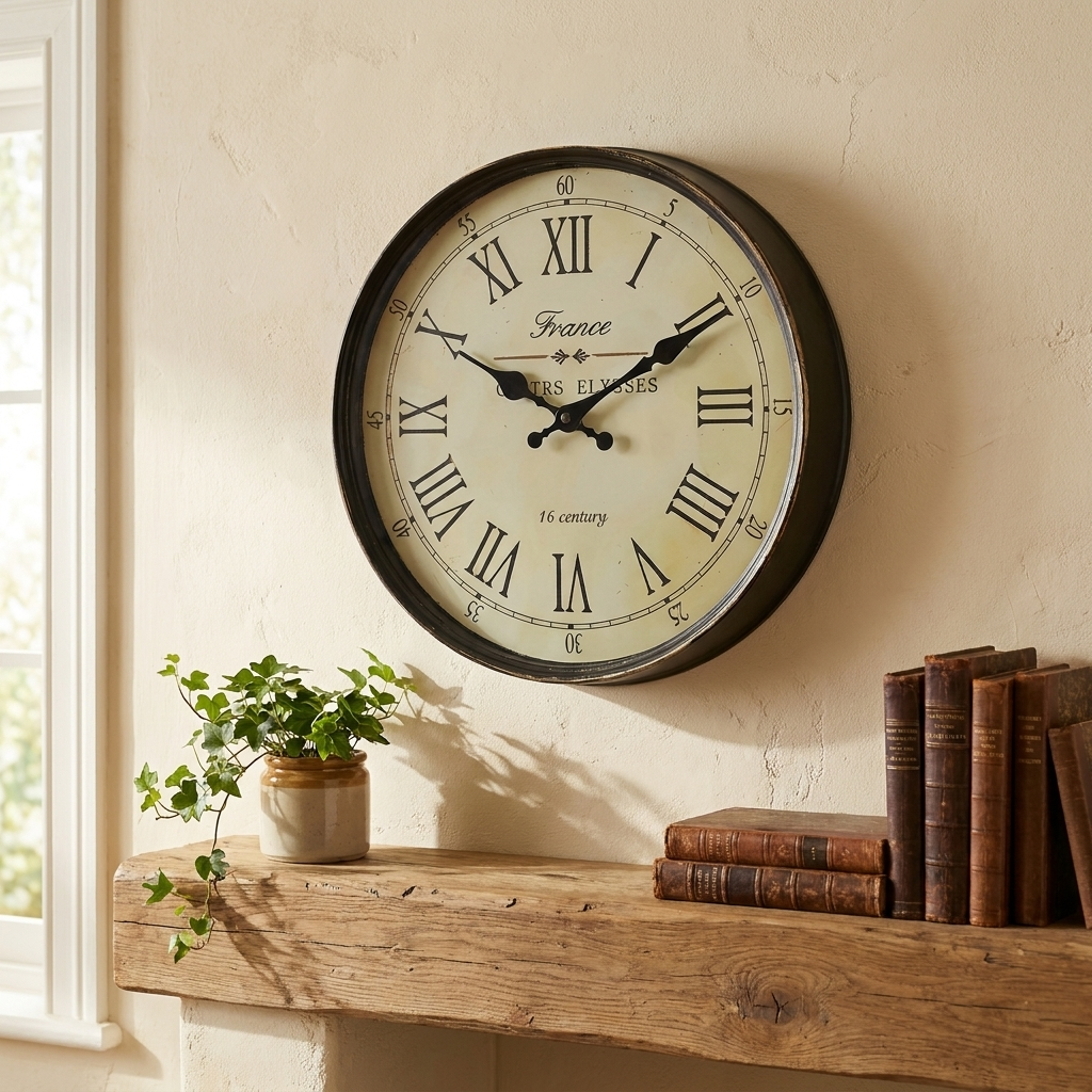 Bamboo Silent Wall Clock