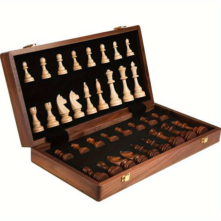 Premium Wooden Chess Set: Classic Tournament Board for Strategic Family Fun