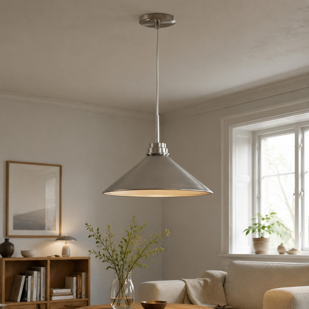 Farmhouse Cone Pendant Light, lifestyle setting