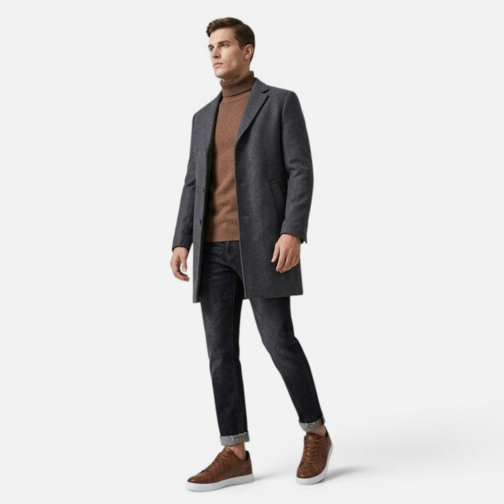 Brown Faux Leather Driving Sneakers outfit lifestyle view