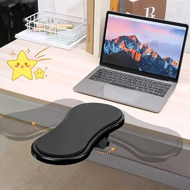 Faux Leather Armrest Cushion on office desk lifestyle