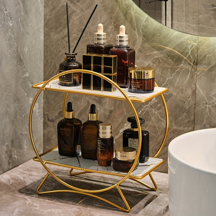 Cat Ear Metal Bathroom Organizer color options