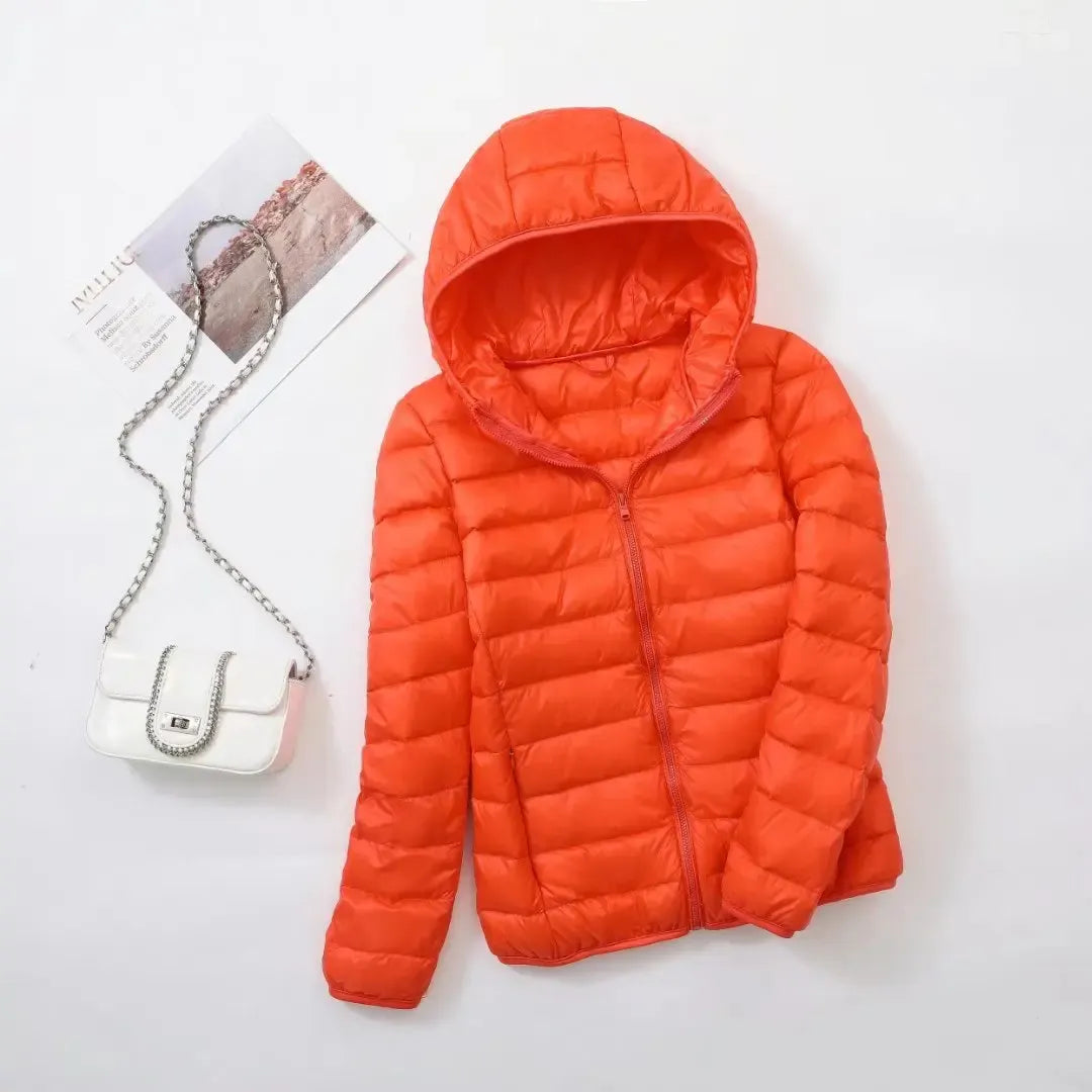 Fitted Insulated Puffer Jacket alternate view 10