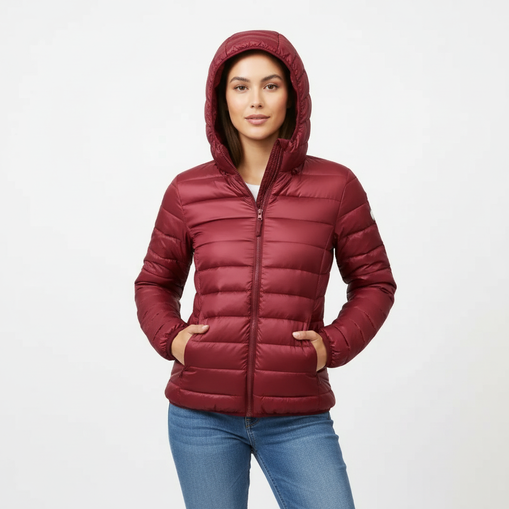 Fitted Insulated Puffer Jacket alternate view 11