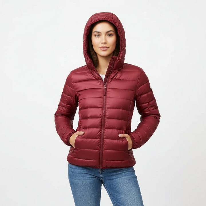 Fitted Insulated Puffer Jacket alternate view 11