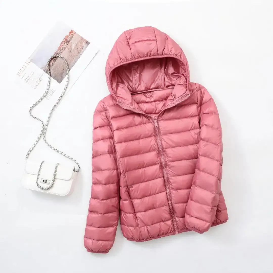 Fitted Insulated Puffer Jacket alternate view 19