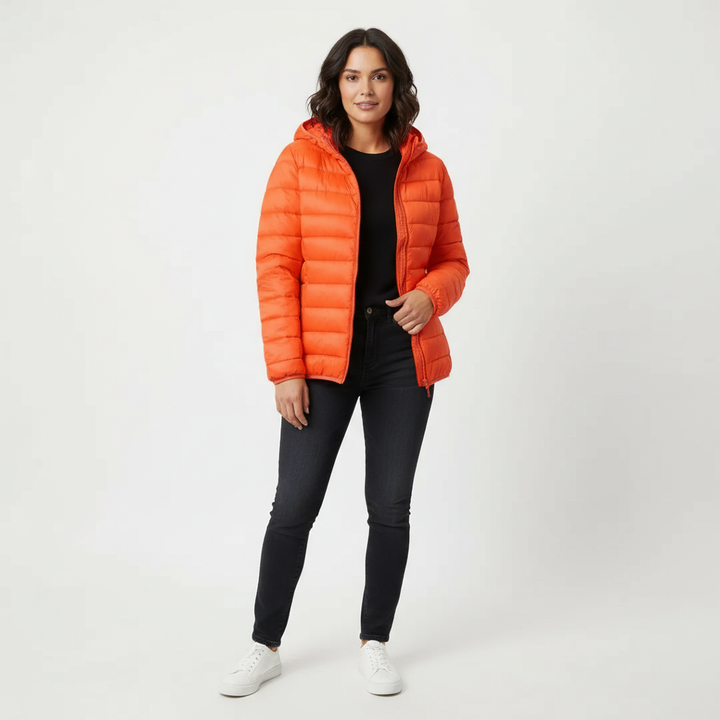 Fitted Insulated Puffer Jacket alternate view 2