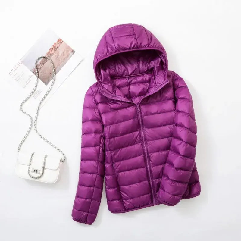 Fitted Insulated Puffer Jacket alternate view 20