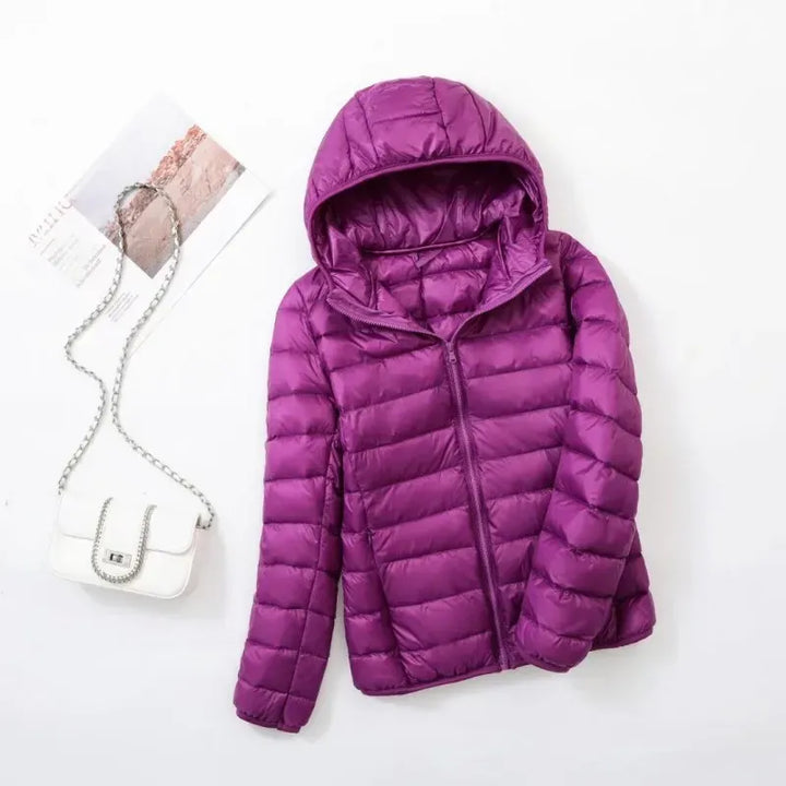 Fitted Insulated Puffer Jacket alternate view 20