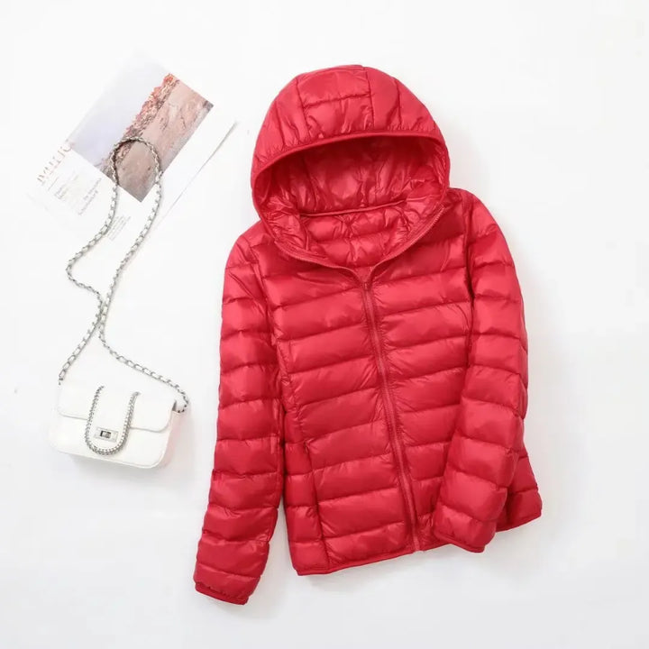 Fitted Insulated Puffer Jacket alternate view 21