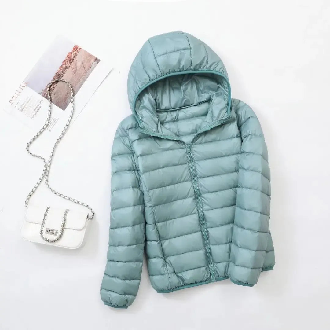 Fitted Insulated Puffer Jacket alternate view 22