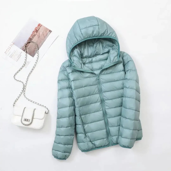 Fitted Insulated Puffer Jacket alternate view 22