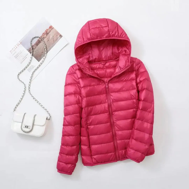 Fitted Insulated Puffer Jacket alternate view 24